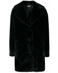 P.A.R.O.S.H. Single-breasted coats - Negro