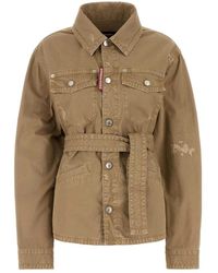 DSquared² - Giacca in cotone - Lyst