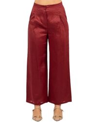Max Mara - Wide Trousers - Lyst