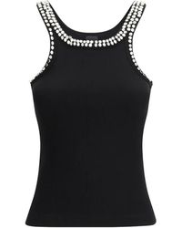 Pinko - Tops ,Zwart ,Katoen Coriandoli Top - Lyst