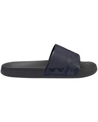 EA7 - Blaue Flip Flops & Slider - Lyst