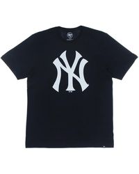 '47 - Tops ,Blauw ,Katoen Imprint Echo Tee Neyyan - Lyst