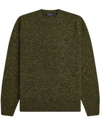 Fred Perry - Round-Neck Knitwear - Lyst
