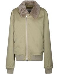 Burberry - Faux Fur & Shearling Jackets - Lyst
