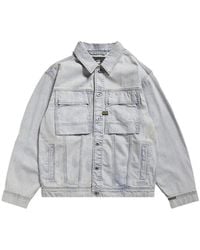 G-Star - Oversized Denim Jacket - Lyst