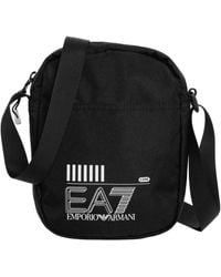 EA7 - Tassen ,Zwart ,Polyester Crossbodytas - Lyst