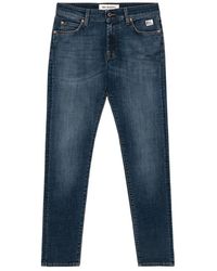 Roy Rogers - Jeans ,Blauw ,Katoen Slim-Fit Jeans - Lyst