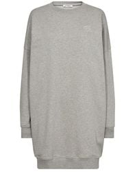 co'couture - Oversize sweat dress sweatshirts grey melan - Lyst