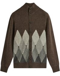 Ballantyne - Truien & Vesten ,Bruin ,Cardigans - Lyst