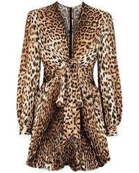 Roberto Cavalli - Short Dresses - Lyst
