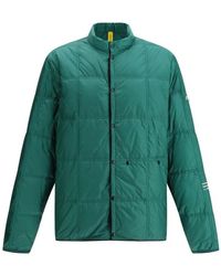 Moncler - Jassen ,Groen ,Nylon Frgmt Jayel Puffer Jas - Lyst
