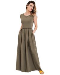 Alpha Studio - Lange Jurk - Lyst