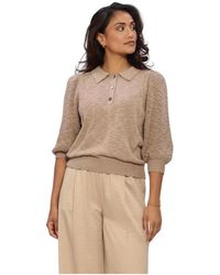 RUBY TUESDAY - Truien & Vesten ,Katoen Valo Polo Top - Lyst