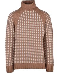 Daniele Fiesoli - Alpaka Merino Mischung Strickpullover - Lyst
