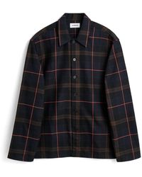 Soulland - Tyra Big Check Shirt Jacket - Lyst