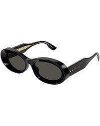 Gucci - Ikone sonnenbrille gg1247s 001 - Lyst