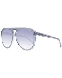 Guess - Grijze Aviator Zonnebril - Lyst