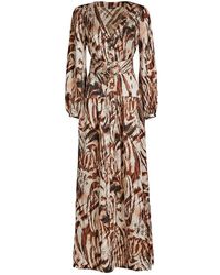 Guess Marciano Sandscape Maxijurk - Bruin