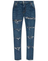McQueen - Slim Fit Jeans - Lyst