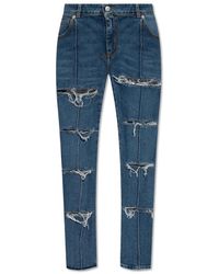 McQueen - Slim Fit Jeans - Lyst