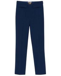 Elisabetta Franchi - Cropped Trousers - Lyst