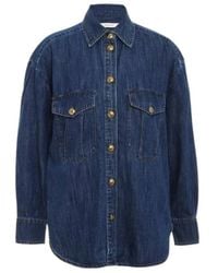 Zimmermann - Denim Shirts - Lyst