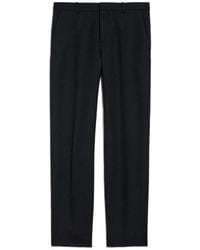 Balenciaga - Broeken ,Zwart ,Nylon Rechte Broek - Lyst