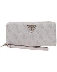 Guess - Accessoires ,Grijs ,Stijlvolle Damesportemonnee Lente/Zomer Collectie - Lyst