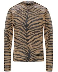 Amiri - Zebra Long Sleeve Top - Lyst