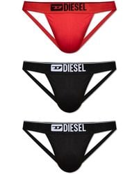 DIESEL - Three-Pack Jockstraps Umbr-Jockythreepack - Lyst