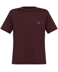 Y-3 - Logo T-Shirt - Lyst