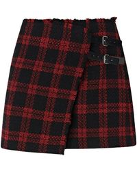 Pinko - Rokken ,Veelkleurig ,Tweed Grevillea Tweed Rok - Lyst