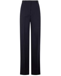 Max Mara - Broek Met Hoge Taille - Lyst