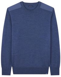 Paul & Shark - Koele Touch Wol Crewneck Sweater - Lyst