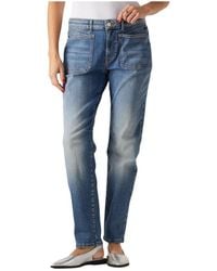 Summum - Soft Tapered Jeans - Lyst