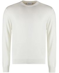 THE (Alphabet) - Seiden- Und Baumwollmischpullover - Lyst