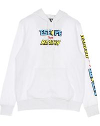Element - Hoodies & Sweatvesten ,Wit ,Katoen Witte Reckoning Hoodie Met Supreme Print - Lyst