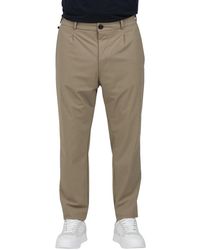 Rrd - Broeken ,Groen ,Technische Stof Geplooide Broek - Lyst