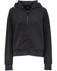 Max Mara - Hoodies & Sweatvesten ,Grijs ,Katoen Smmmarea Hooded Zip-Up Sweatshirt - Lyst