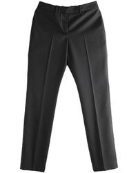 Givenchy - Broeken ,Grijs ,Nylon Slim-Fit Broeken - Lyst