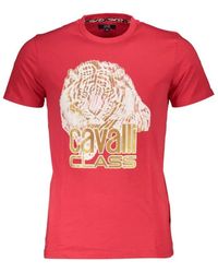 Roberto Cavalli - Tijger Grafische Tee - Lyst