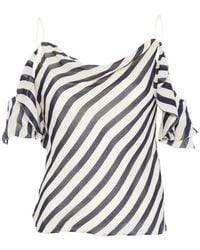 Self-Portrait - Ss26176Tannavy Top - Lyst