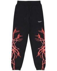 PHOBIA ARCHIVE - Broeken ,Zwart ,Katoen Lightning Pants - Lyst