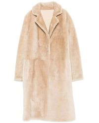 Yves Salomon - Neutrals Coats - Lyst