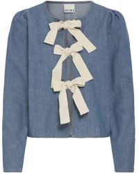 Ichi - Denim Jackets - Lyst