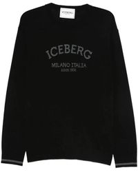 Iceberg - Round-Neck Knitwear - Lyst