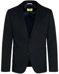 Cinque - Jassen ,Zwart ,Leer Blazerjas - Lyst