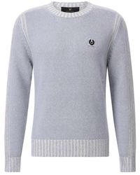 Belstaff - Round-Neck Knitwear - Lyst