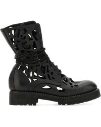 Guidi - Ankle Boot With Cut Out Details - Lyst