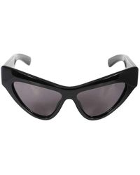 Gucci - Cat eye sonnenbrille mit grauen gläsern - Lyst